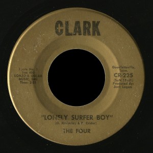 The Four Clark 45 Lonely Surfer Boy