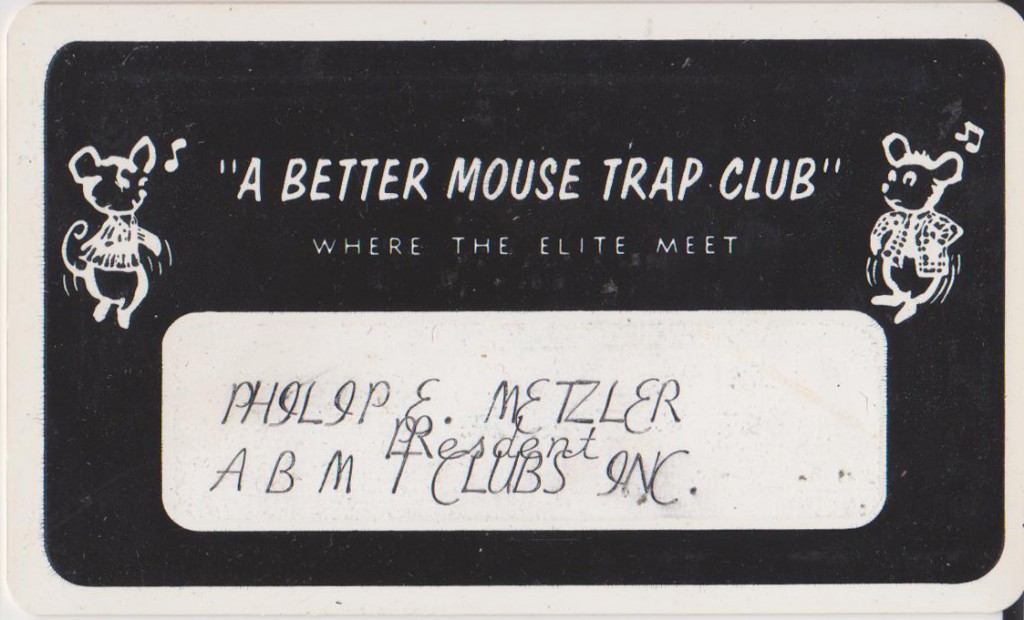 Mouse Trap Club Card
