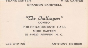 Challengers Business Card