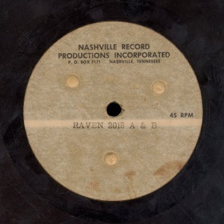 The Individuals - Nashville Record Productions Acetate for Raven 2018 (detail)