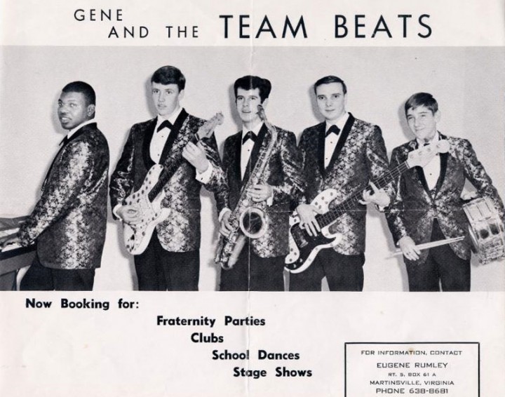 Gene & the Team Beats 1965 Promotional Flyer