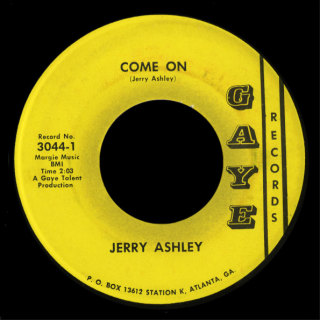 Jerry Ashley Gaye 45 Come On