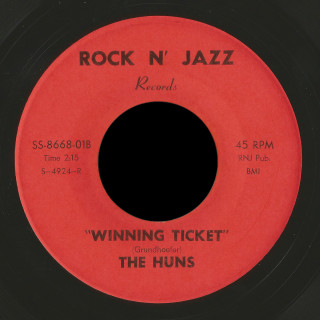 The Huns Rock n' Jazz 45 Winning Ticket