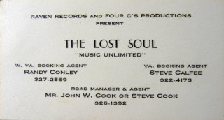 The Lost Soul business card
