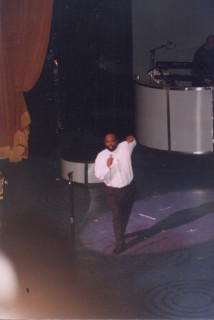Jerry Wilson of the Soulmasters at the Apollo Theater