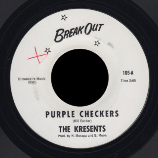 Kresents Break Out 45 Purple Checkers