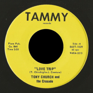 Tony Church and the Crusade Tammy 45 Love Trio