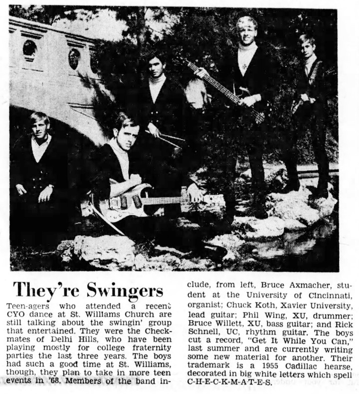 The Checkmates, January 13, 1968
