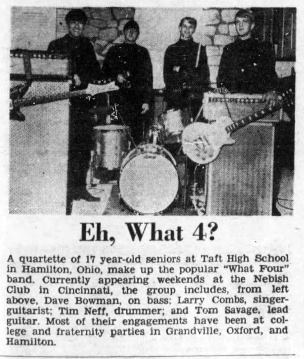 What Four Cincinnati Enquirer. Dec. 31, 1966