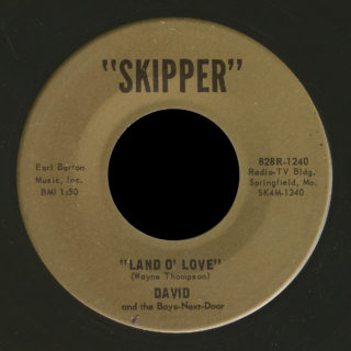 David And The Boys-Next-Door Skipper 45 Land O' Love