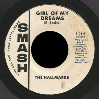 Hallmarks Smash 45 Girl Of My Dreams