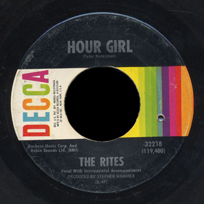The Rites Decca 45 Hour Girl