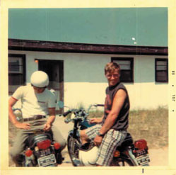 Bob Spain and Lee Caraway - July '68