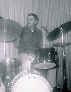  Ellis Starkey on drums
