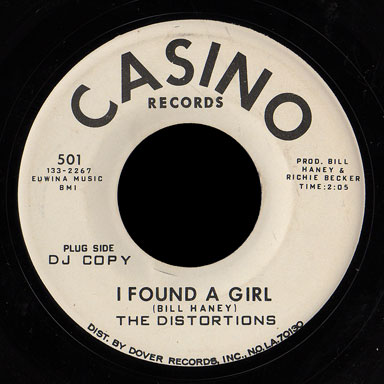 Distortions Casino 45 I Found a Girl
