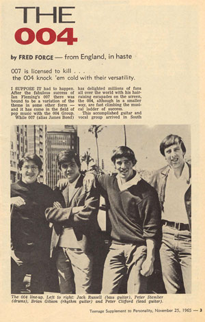 004 in Personality, November 25, 1965