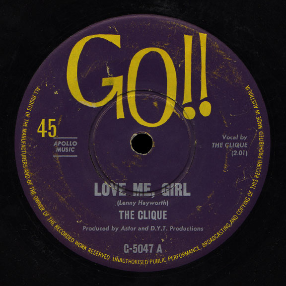 Clique Go 45 Love Me Girl