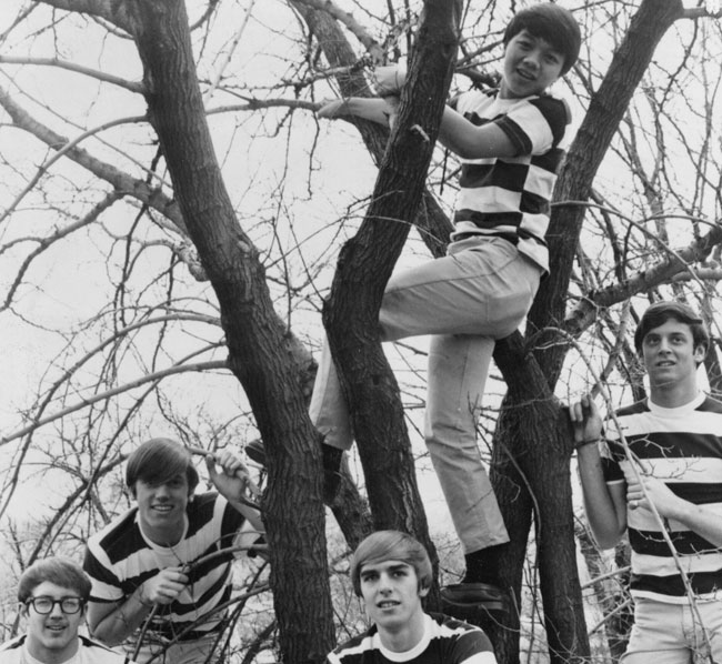  The Five Bucks, from left: Bruce Kerr, Chris Rose, Jerry Daller, Bauchman Tom and Steve Hearn