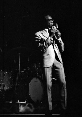 MC or speaker at the show with Gillespie and the Messengers