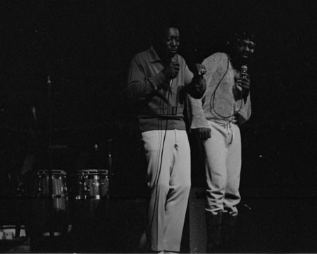 Unidentified duo at the Apollo, sometime in 1971