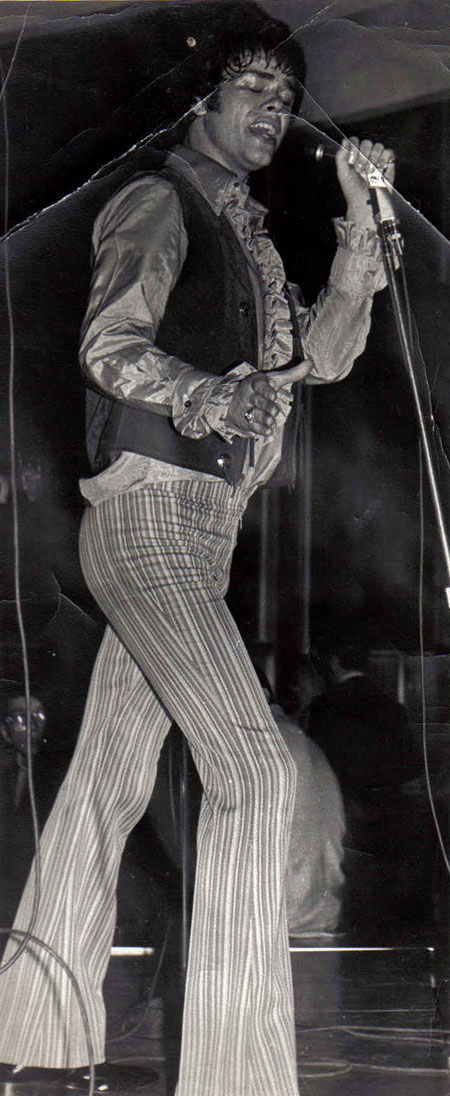 Grant Smith photo on stage