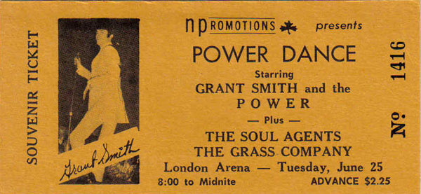 with the Soul Agents and the Grass Company