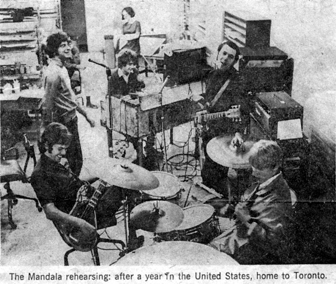 Mandala photo news clipping