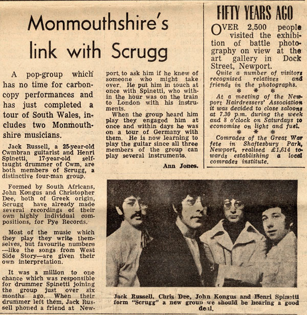 Monmouthshire's link with Scrugg article