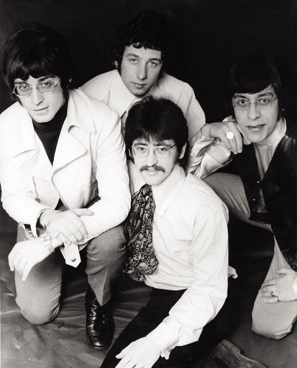 Clockwise from top left: John Kongos, Henry Spinetti, Chris Demetriou and Jack Russell