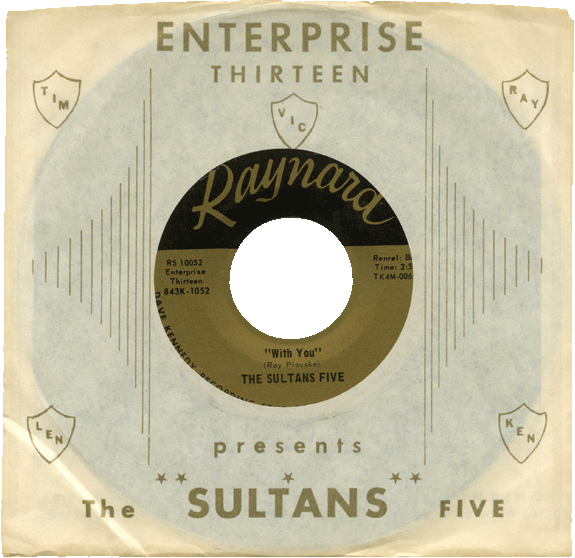 The Sultans Five Raynard 45 With You