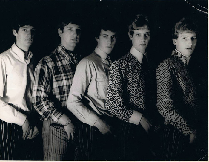 Early 1967, from left: George, Ricky, Phil, Pete and Paul