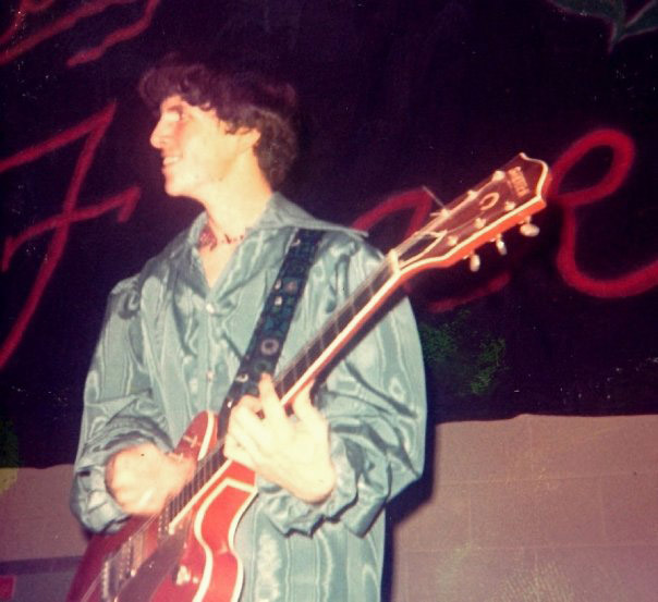 Rollie Anderson with Dust at Candy's Flare, early 1969