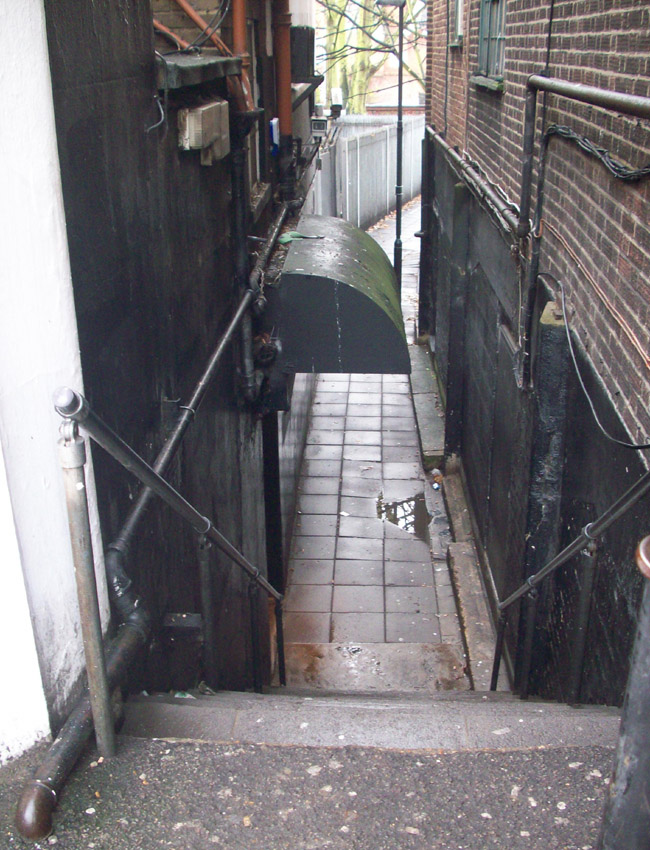 Site of the Ealing Jazz Club, photo taken December, 2010