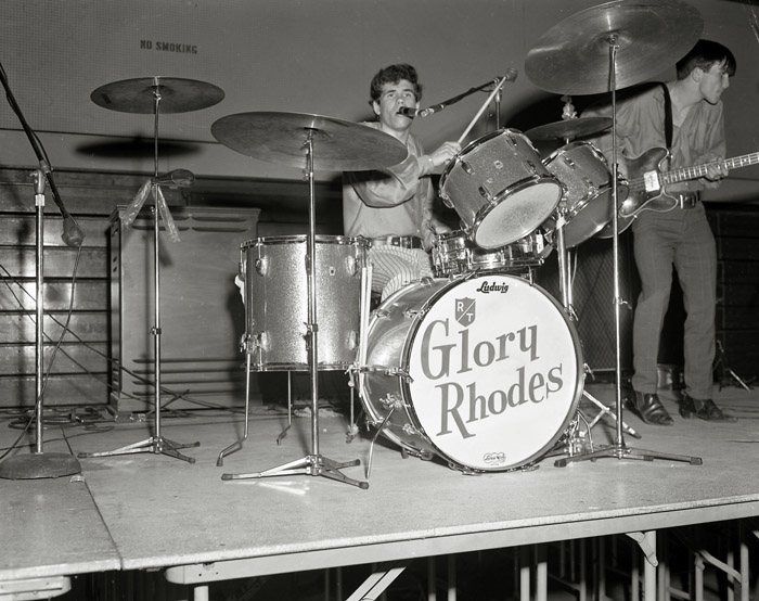 Glory Rhodes: Ronnie Tallent and John Laviolette. Photo by Dalton Masson at Rummel High School and sent to me by Jerry Lenfant.