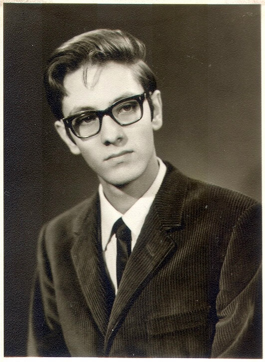 Johnny Carr, graduation pic, June 1966.