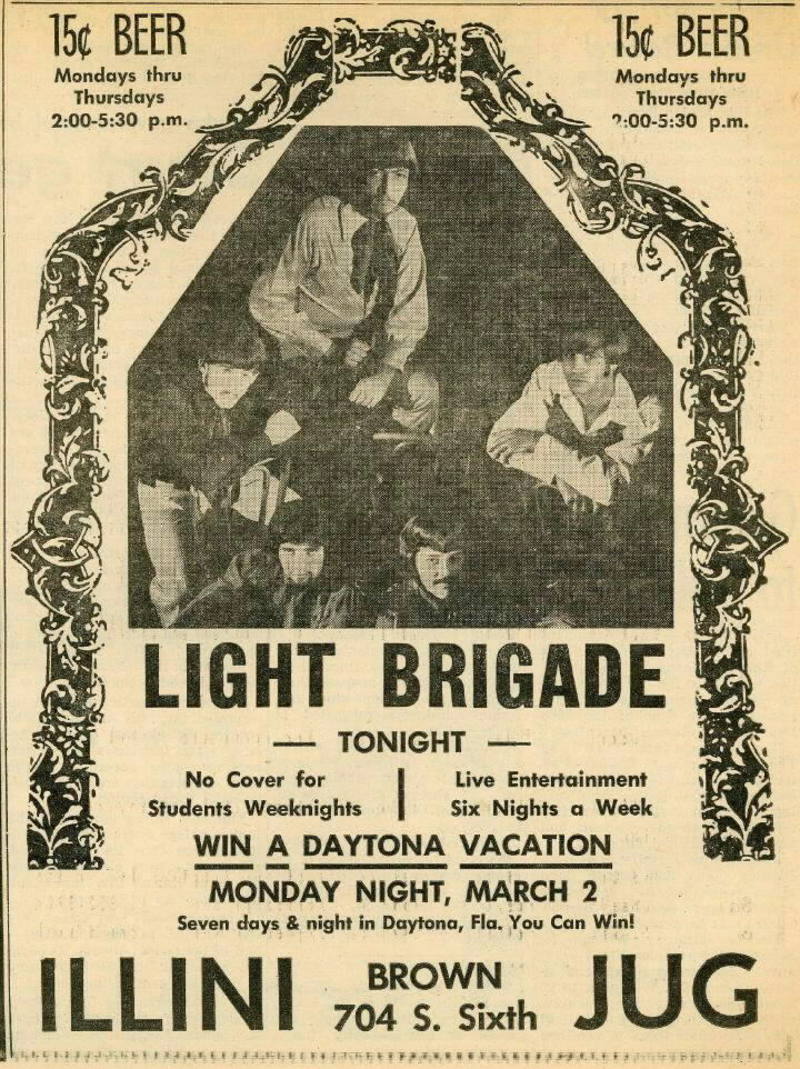 The Light Brigade at the Illini Brown Jug in Champaign, Illinois