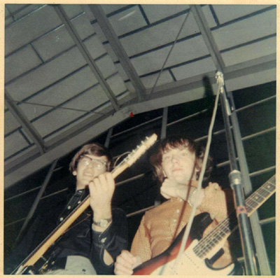 Les Landrum and Tim Poole