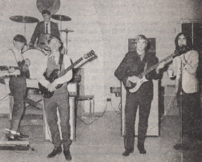 The Clockwork Orange, Richard Lalor at far left, Ashley Johnson on bass.