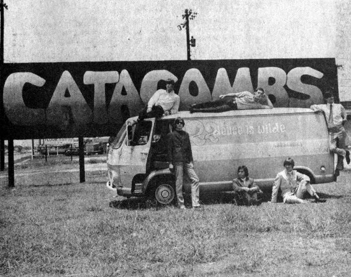 The Deuce Is Wilde in front of the Catacombs photo