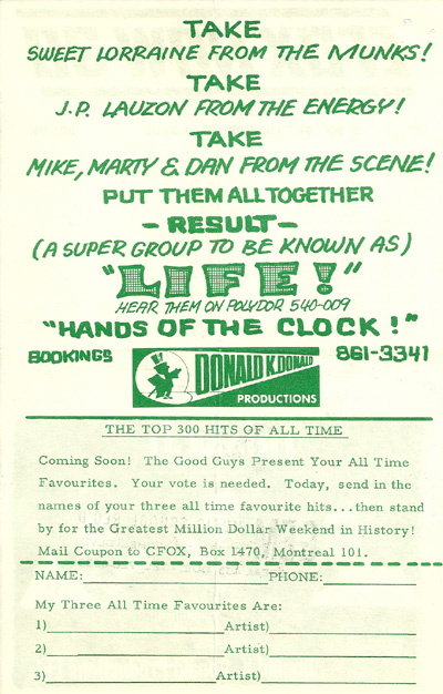 CFCF, April 25, 1969