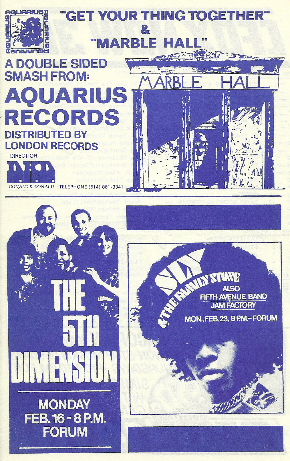 From CFCF's weekly for February 14, 1970