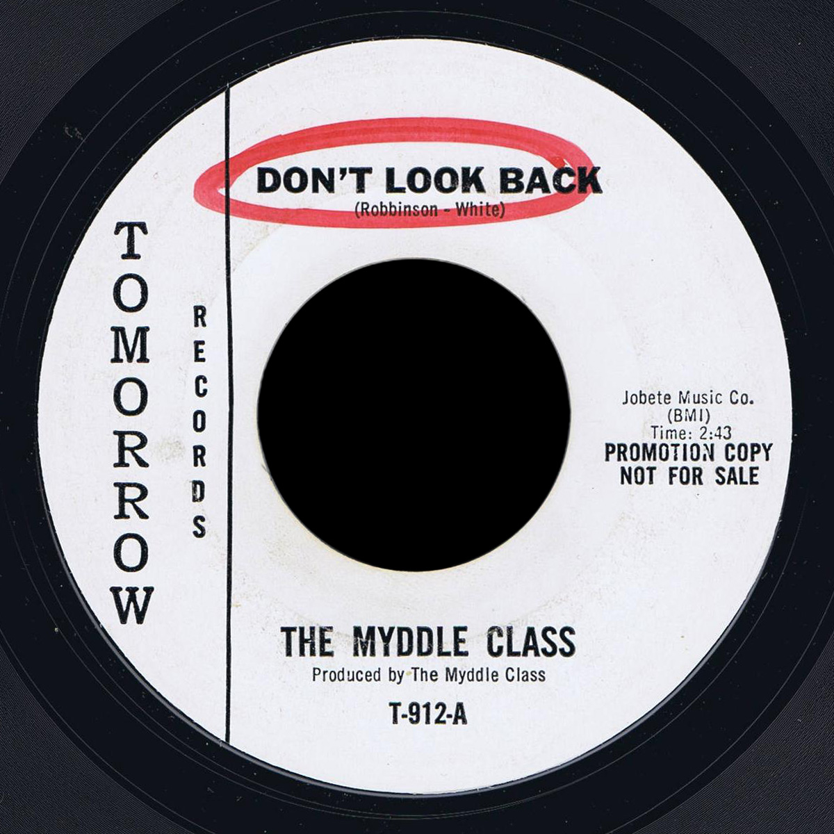Myddle Class Tomorrow 45 Don't Look Back
