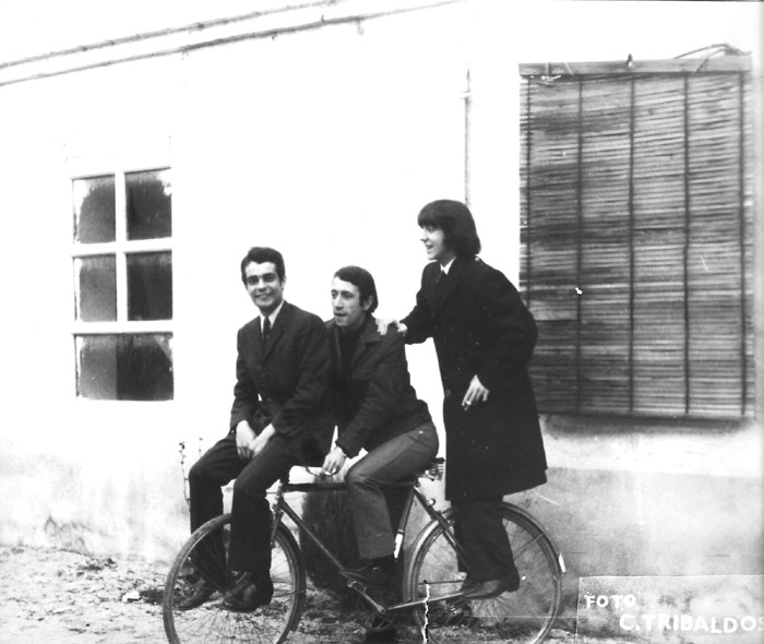 Second stage of the New Group, from left: Jorge Matey, Ramón and Santi