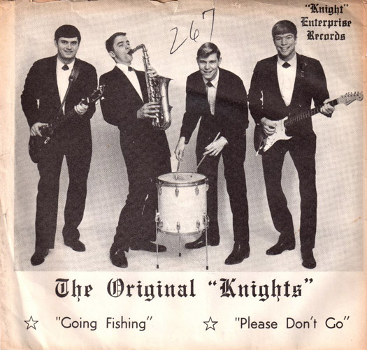 The Original Knights, from left: Carson Hood, Bill Ashton, Bick Mitchell and Dave Keller