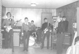 The Shadows, from left: Frank Cannon, Curtis Goodman, Donnie Walker, Stanley Fowler, Jack Bigham and Roger Young