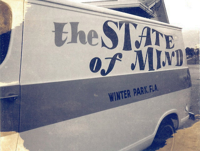 The State of Mind van, Winter Park, Florida