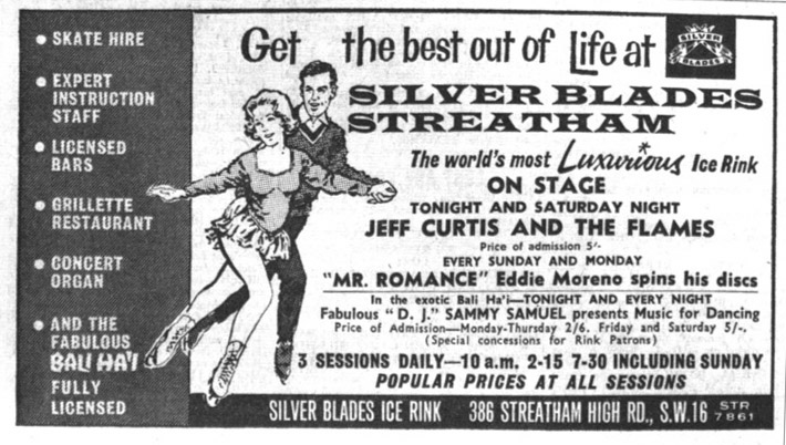 At Silver Blades Ice Rink, The Streatham News, August 2, 1963