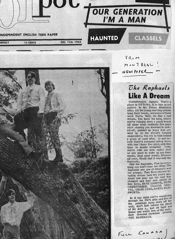  Raphaels profiled in POT, December 15, 1966