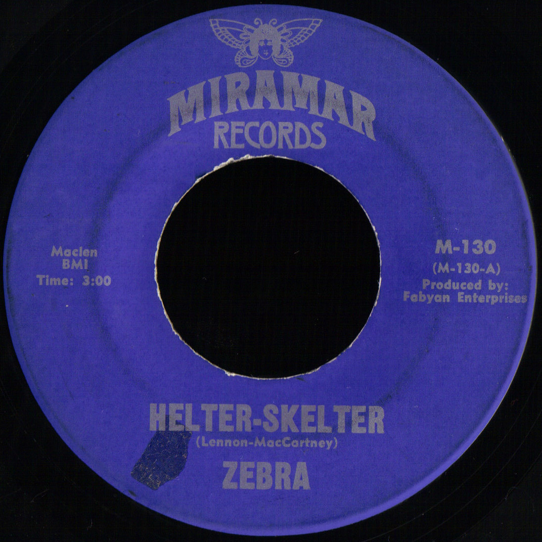 Zebra Miramar 45 Helter-Skelter
