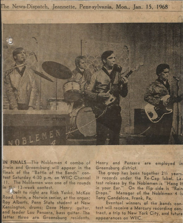 Noblemen 4 News-Dispatch January 15, 1968